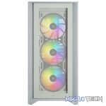 Corsair Carbide series 4000X RGB all White ATX Chassis with front+side dual Tempered glass side panel - Image 2
